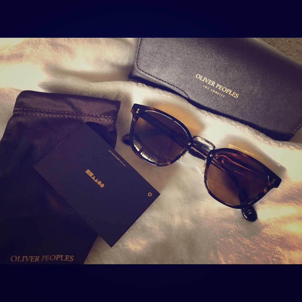 Oliver Peoples "LEARNER" Polarized Sunglasses